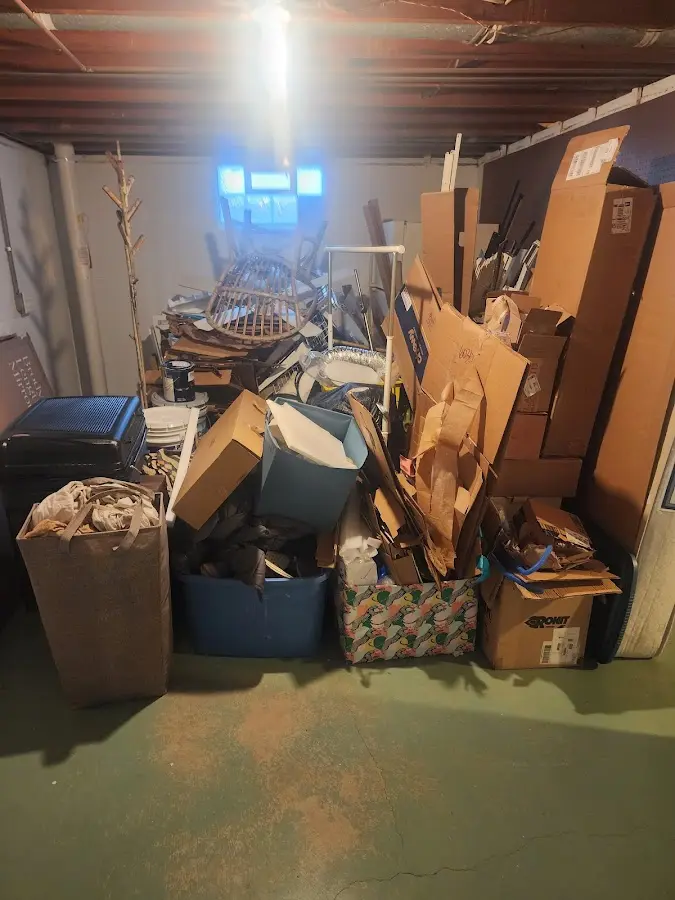 Roll-off dumpster container at job site for Roll Off Dumpster Rental in Litchfield Park